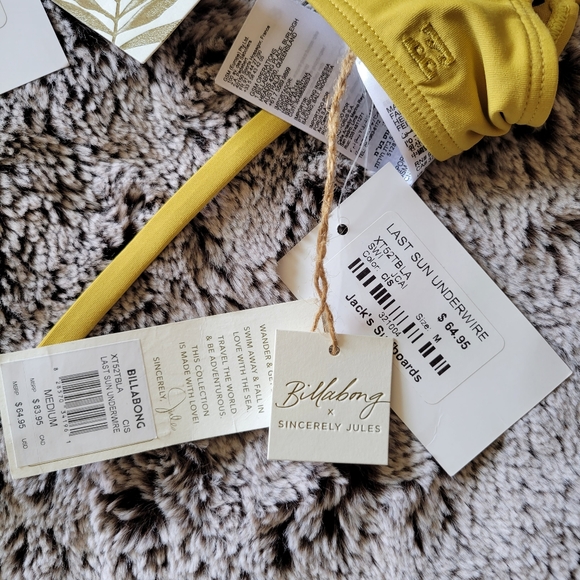 Billabong X Sincerly Jules Bathing Suit Top & Bottom - Picture 8 of 9
